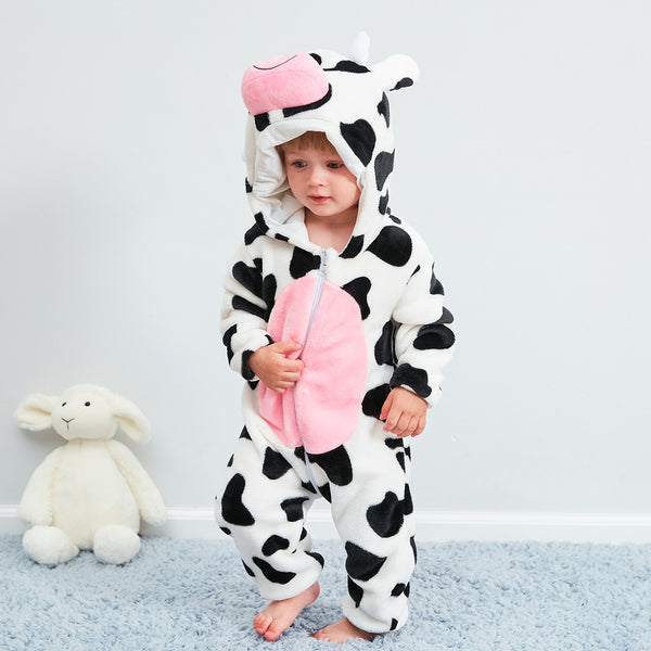 Children's flannel jumpsuit
