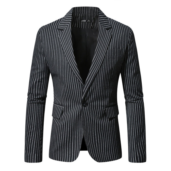 Men's Striped Suit