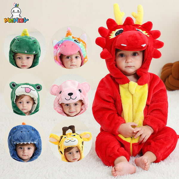 Children's flannel jumpsuit