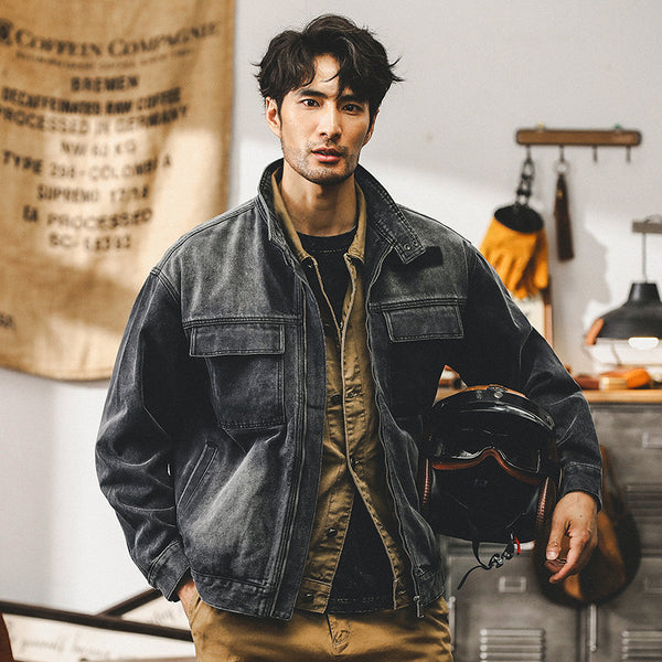 American vintage denim jacket