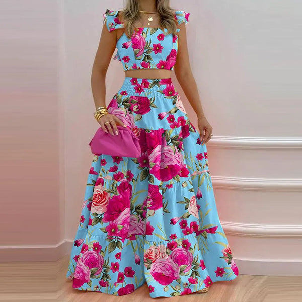 Suspender skirt fashion suit
