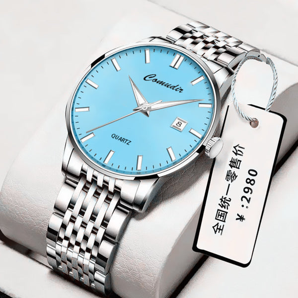 Men's Watch Waterproof Luminous Double Calendar Quartz Watch