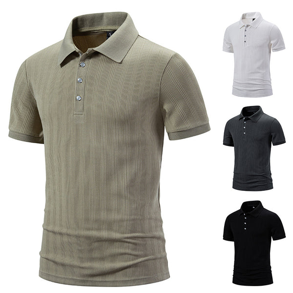 Solid color short-sleeved T-shirt