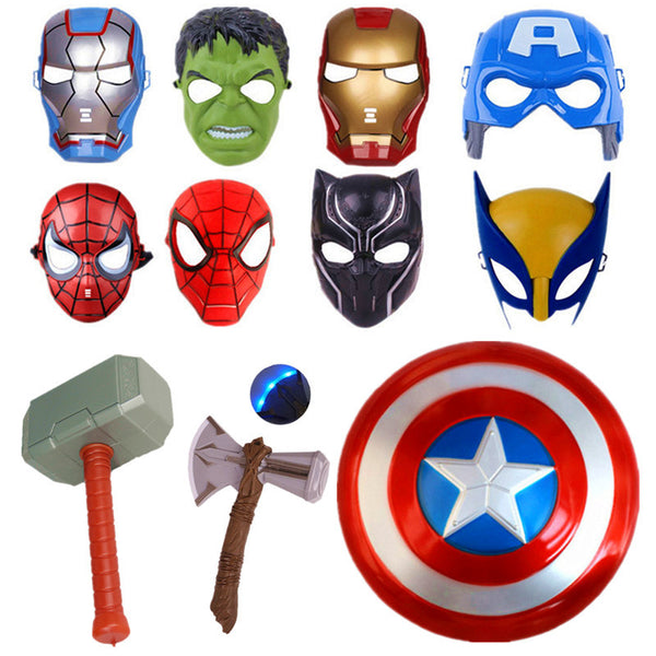 Kids superhero spider-man mask