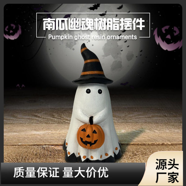 Halloween ghost kid ornament