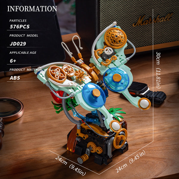 Mechanical punk insects mantis scorpions building block toys