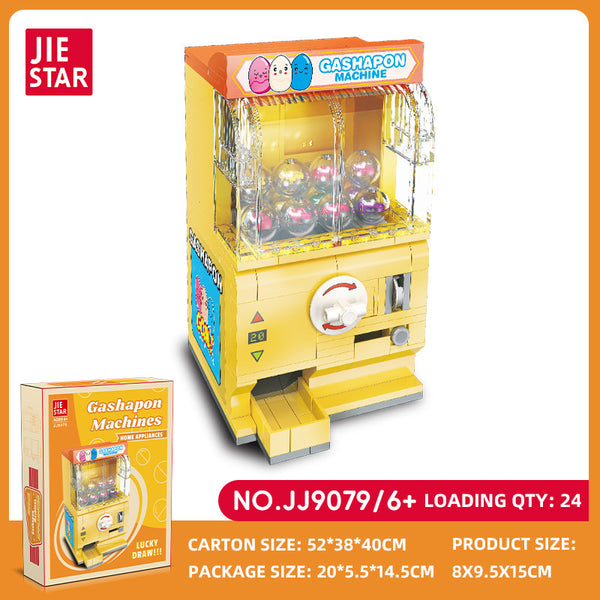 Cute mini popcorn building block toy