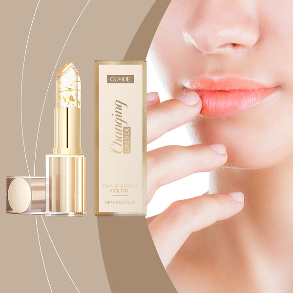 Gold Foil Color Changing Nourishing Lipstick