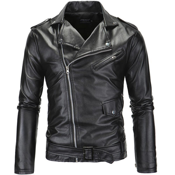 Men's pu jacket