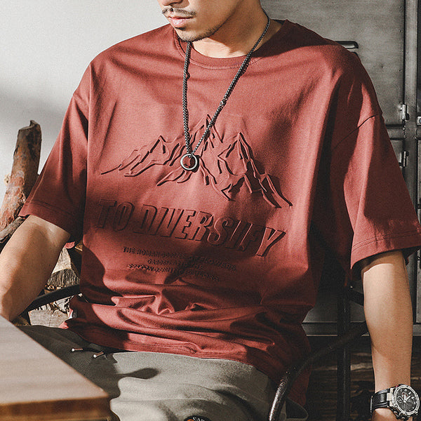 Loose Plus Size Men's T-Shirt