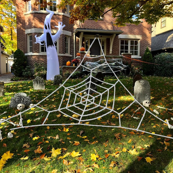 Halloween's new spider webs