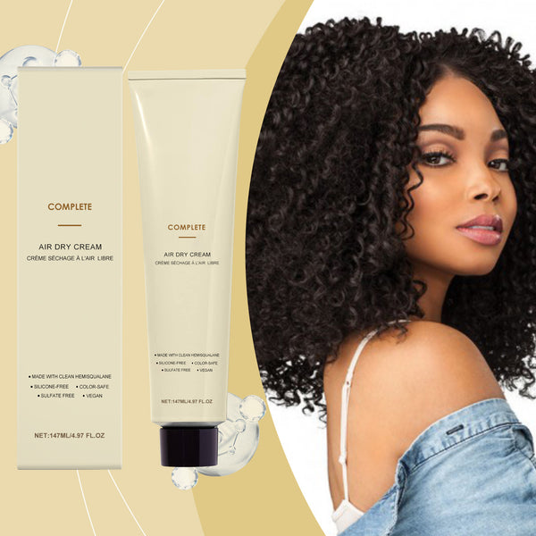 Curly hair styling cream