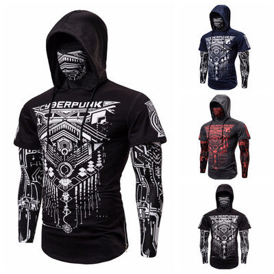 Stretch Men's Fitness Long Sleeve T-Shirt