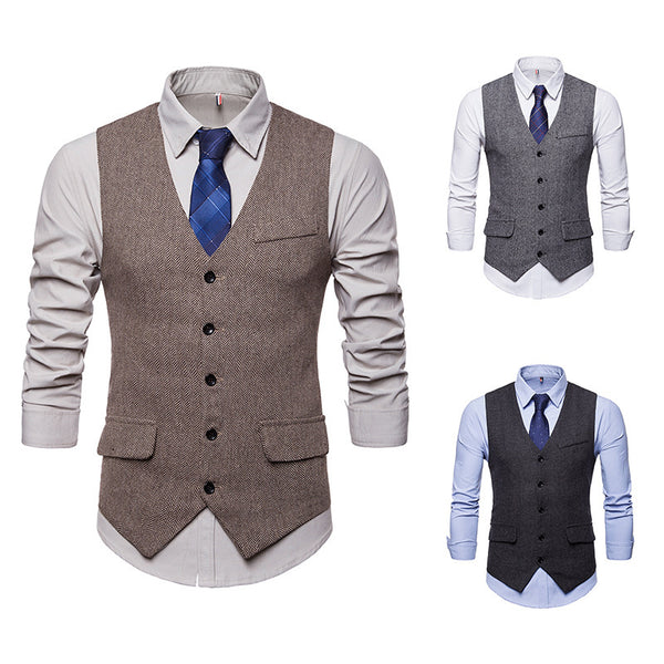 Business Casual Suit Vest