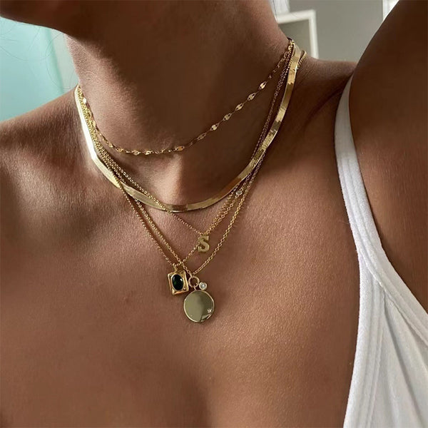 Diamond Retro Necklace