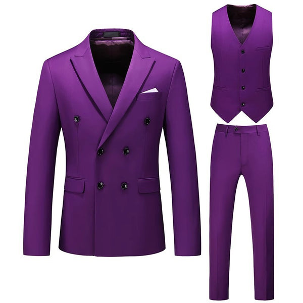 Men's dress three-piece set