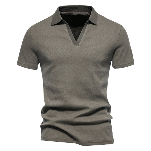 Men's short-sleeved polo shirt