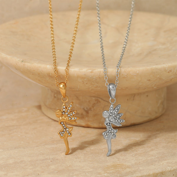 Stainless steel necklace collarbone chain