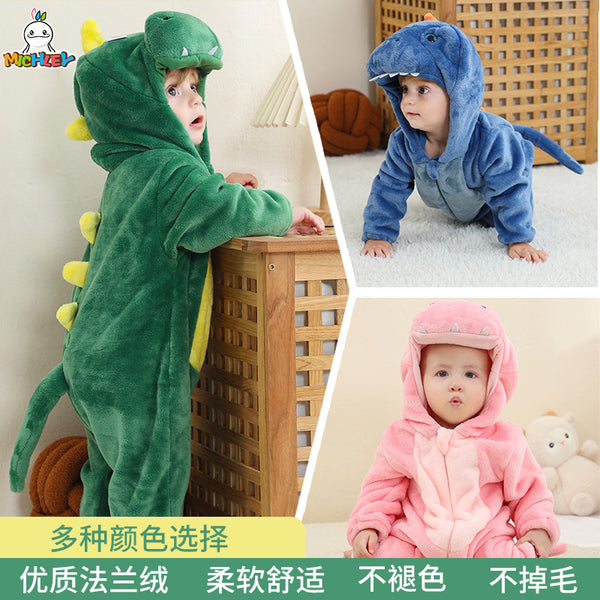 Children's flannel jumpsuit