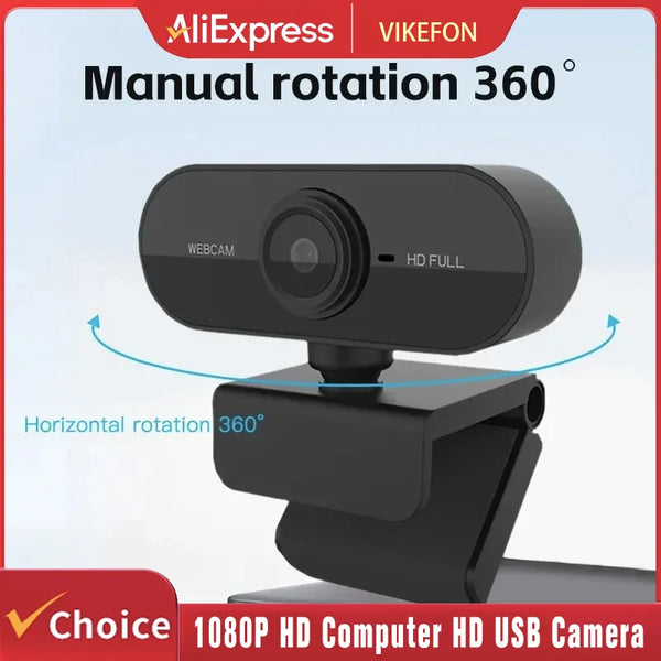 Camera 1080P HD Computer HD USB Camera Built In Microphone