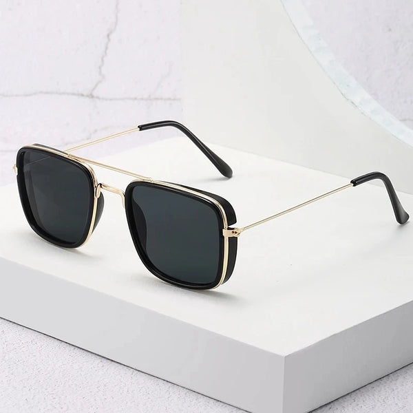 Metal Small Square Frame Sunglasses