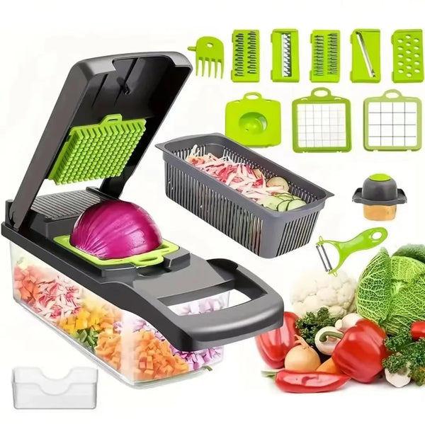 Multi-functional vegetable cutter