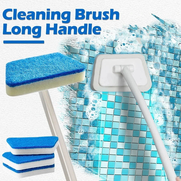 Bathroom Sponge Cleaning Brush Multi-Functional Tool