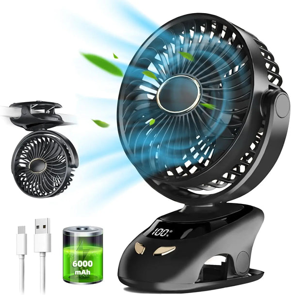 Small Desk Clip On Fan