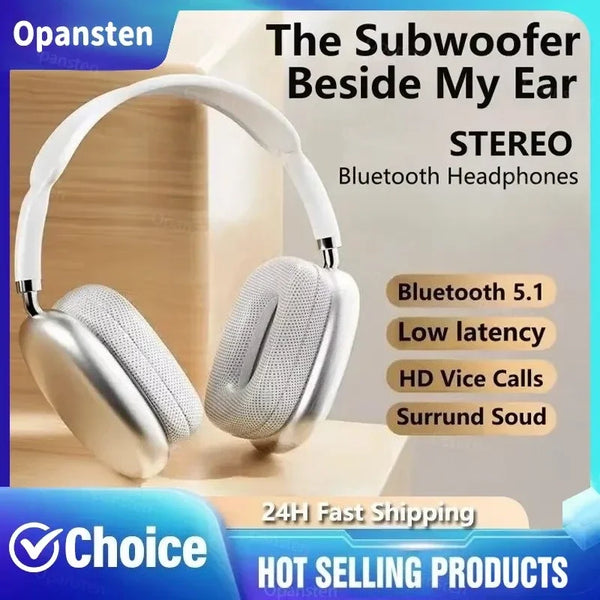 P9 Pro Max Head Mounted Bluetooth Earphones
